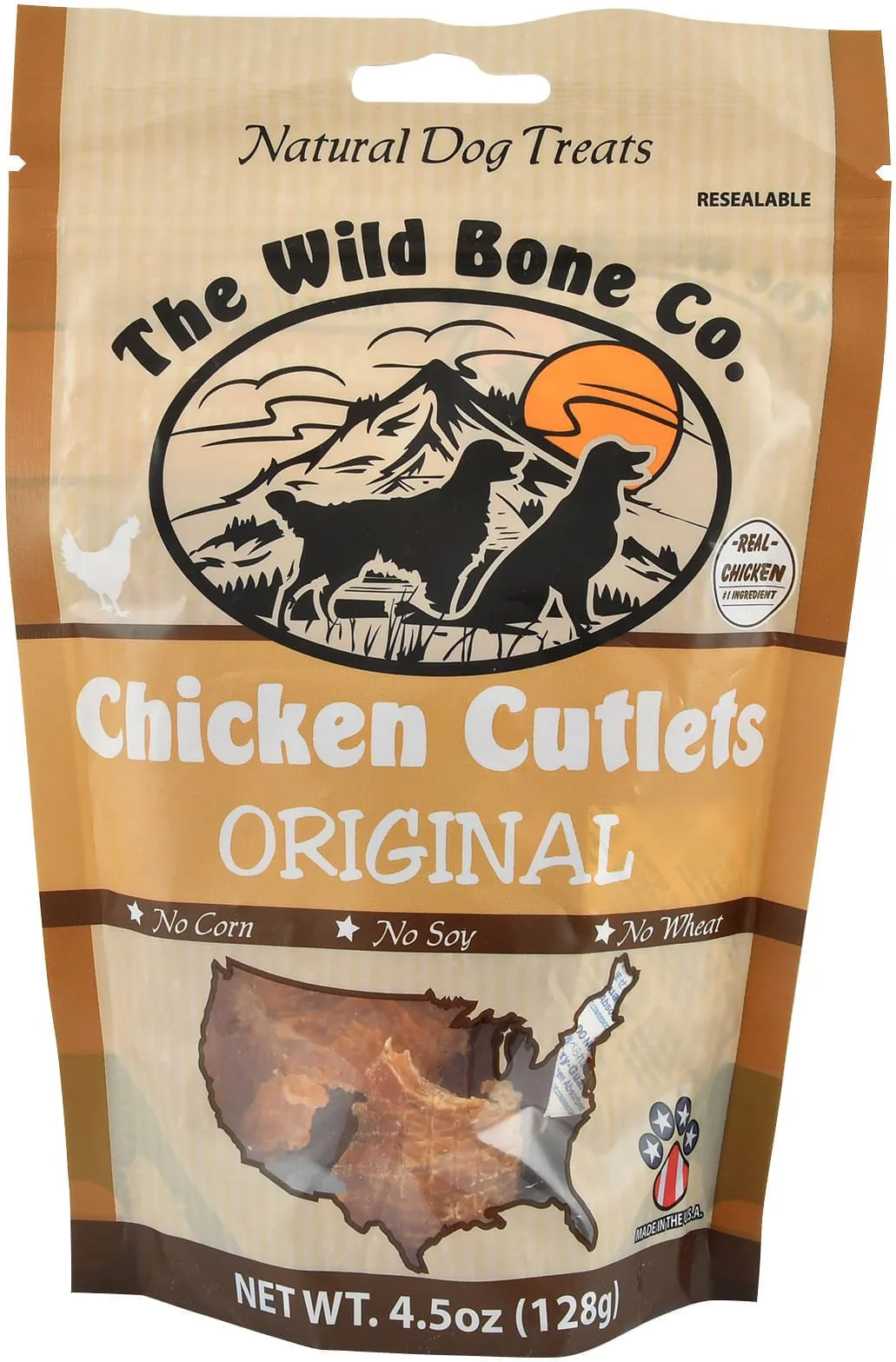 4.5 oz Original Chicken Cutlets Dog Treats