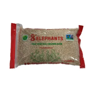 8 Elephants Jasmine Brown Rice  2lb