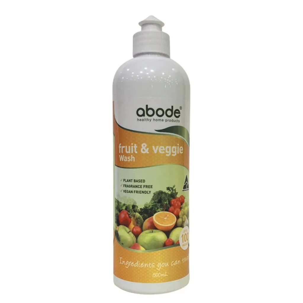 Abode Fruit and Veggie Wash 500ml