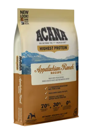 ACANA Highest Protein Appalachian Ranch Recipe Dry Dog Food