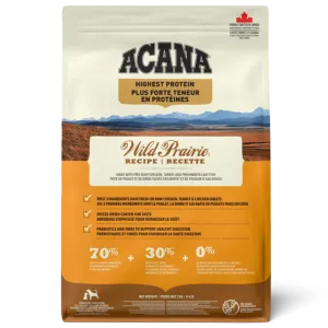 ACANA Highest Protein Wild Prairie Recipe Dry Dog Food