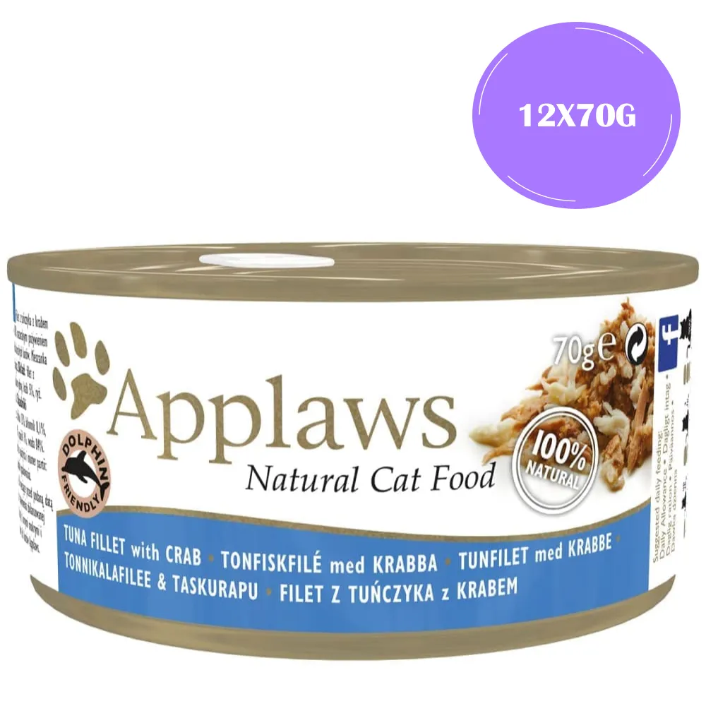 Applaws Tuna with Crab Tinned Cat Wet Food