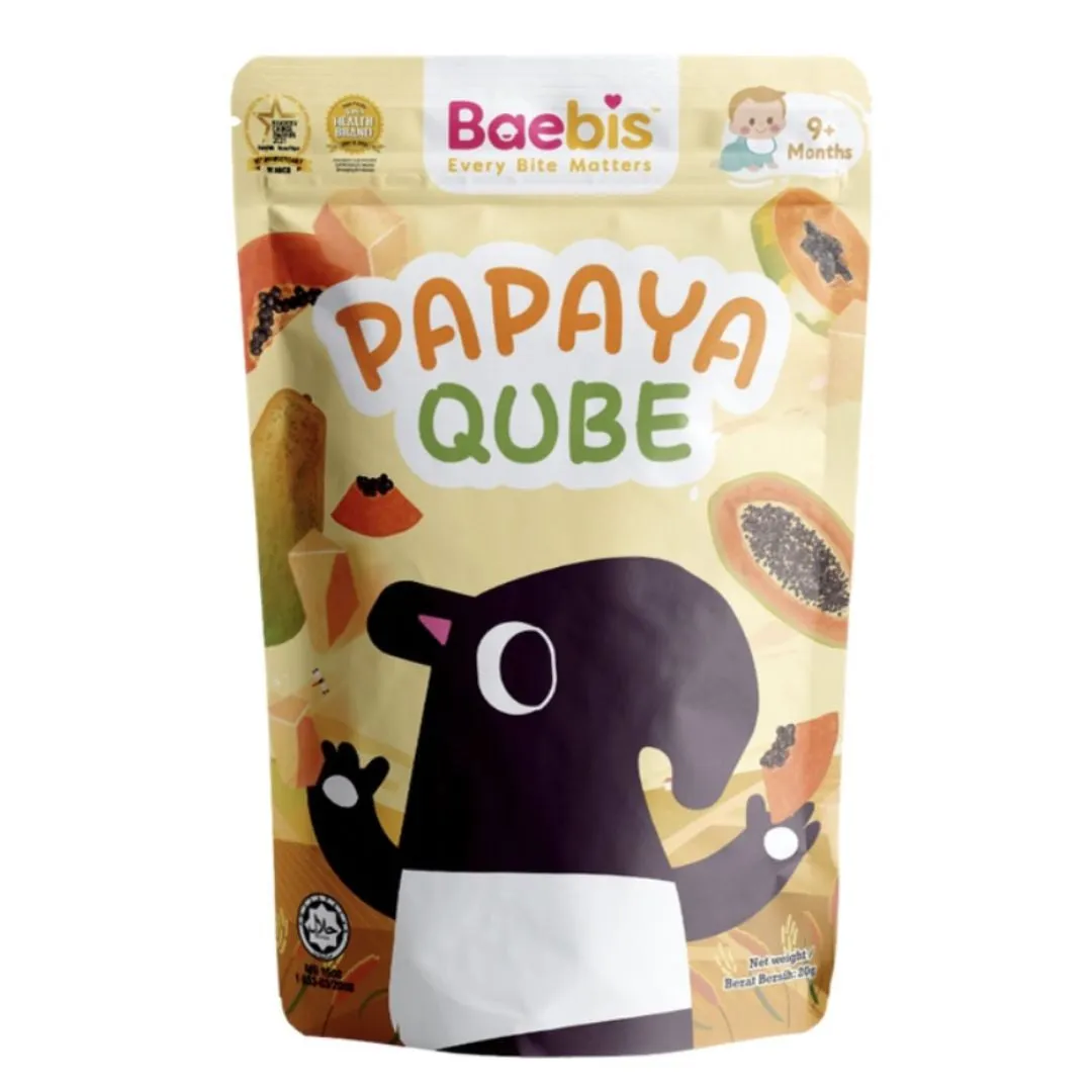 Baebis 100% Natural Fruit Qube (9m )