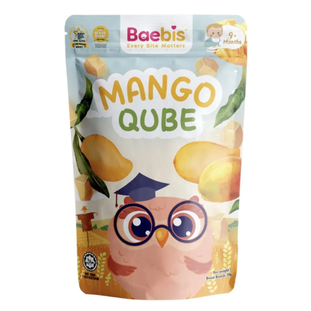 Baebis 100% Natural Fruit Qube (9m )