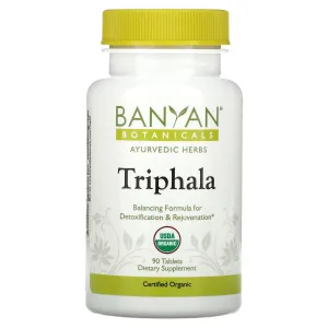 Banyan Botanicals Triphala, 90 Tablets