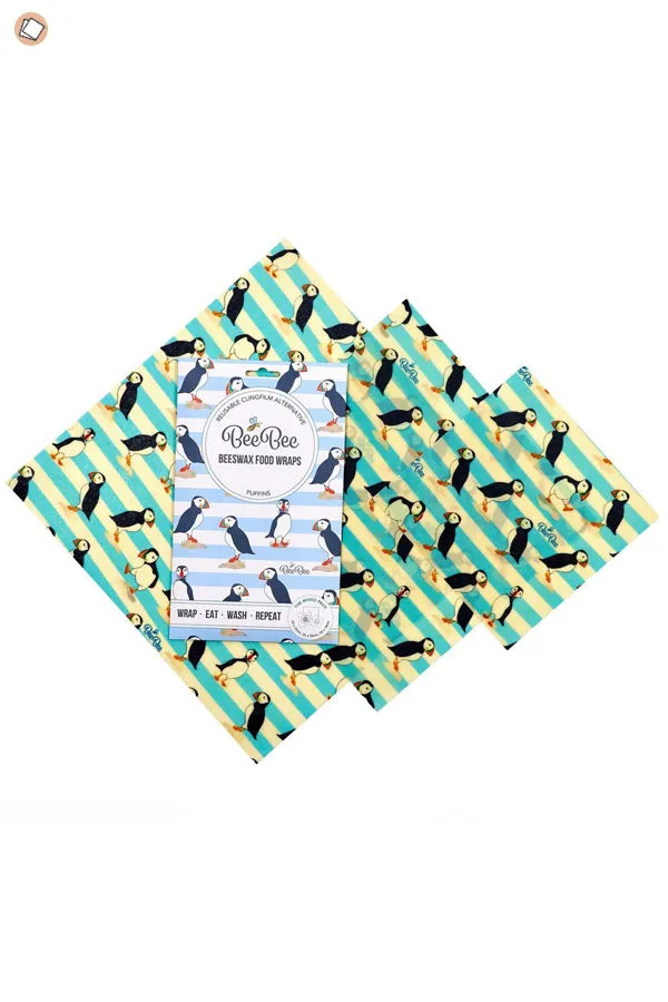 Beeswax Wraps Mixed Pack 3PC