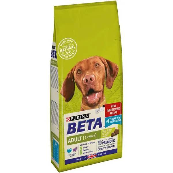 BETA Adult Dry Dog Food Turkey & Lamb