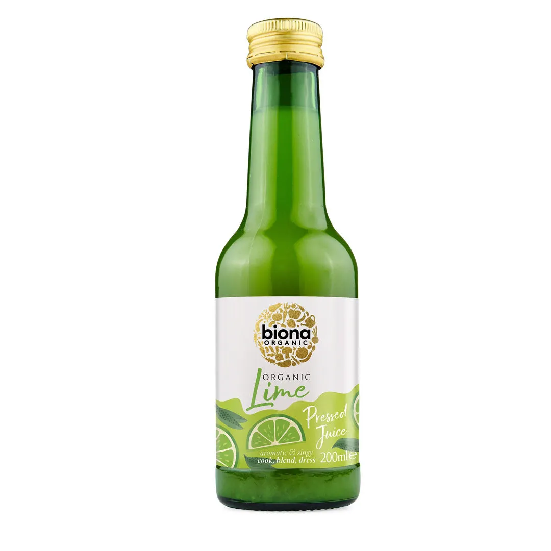 Biona Organic Lime Juice 200ml