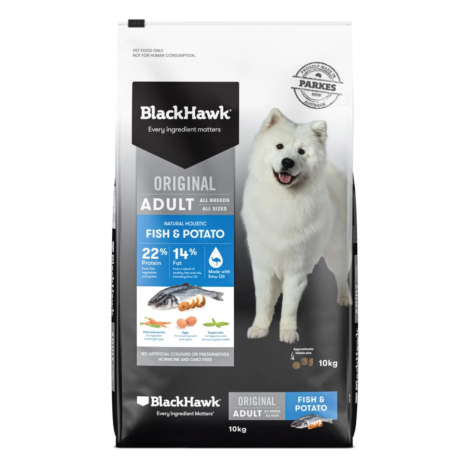 Black Hawk Fish & Potato Adult Dry Dog Food