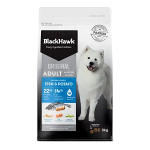 Black Hawk Fish & Potato Adult Dry Dog Food