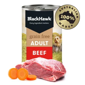 Black Hawk Grain Free Beef Wet Dog Food 400g