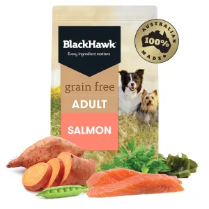 Black Hawk Grain Free Salmon Dry Dog Food 2.5kg