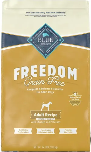 Blue Buffalo Freedom Healthy Weight Adult Grain-Free Chicken & Potatoes Dry Dog Food