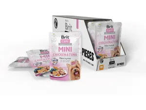 Brit Care Mini Chicken&Tuna fillets in gravy 24x85g