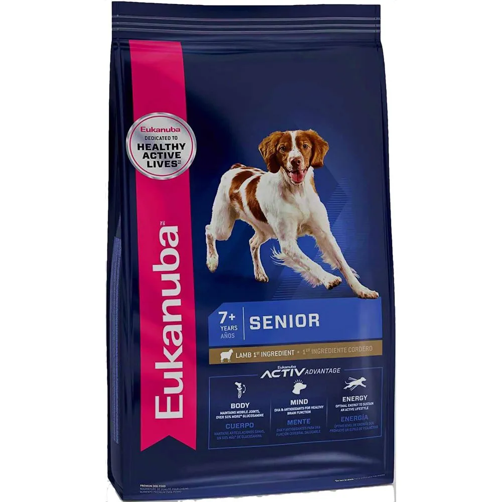 BUNDLE DEAL: Eukanuba Senior Lamb & Rice Dry Dog Food