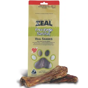 'BUNDLE DEAL': Zeal Free Range Naturals Veal Shanks Dog Treats 150g