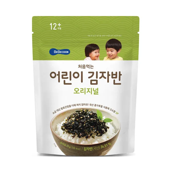 [Bundle of 2] BeBecook My First Sun-Dried Seaweed Mix (Original) (12 Months Up) Exp: 11/22