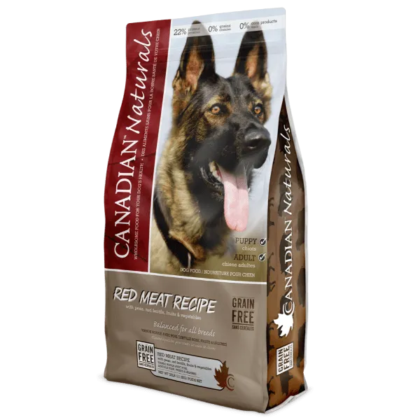 Canadian Naturals Grain Free Red Meat Recipe Dry Dog Food