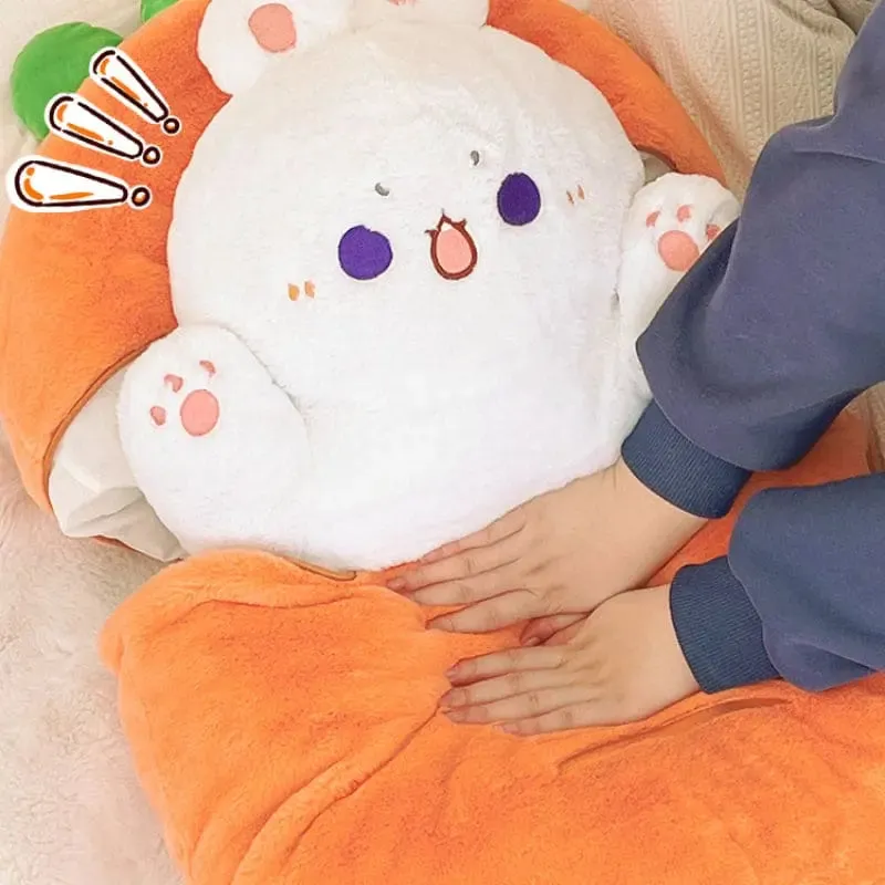 Carrot Kitty Plush Doll