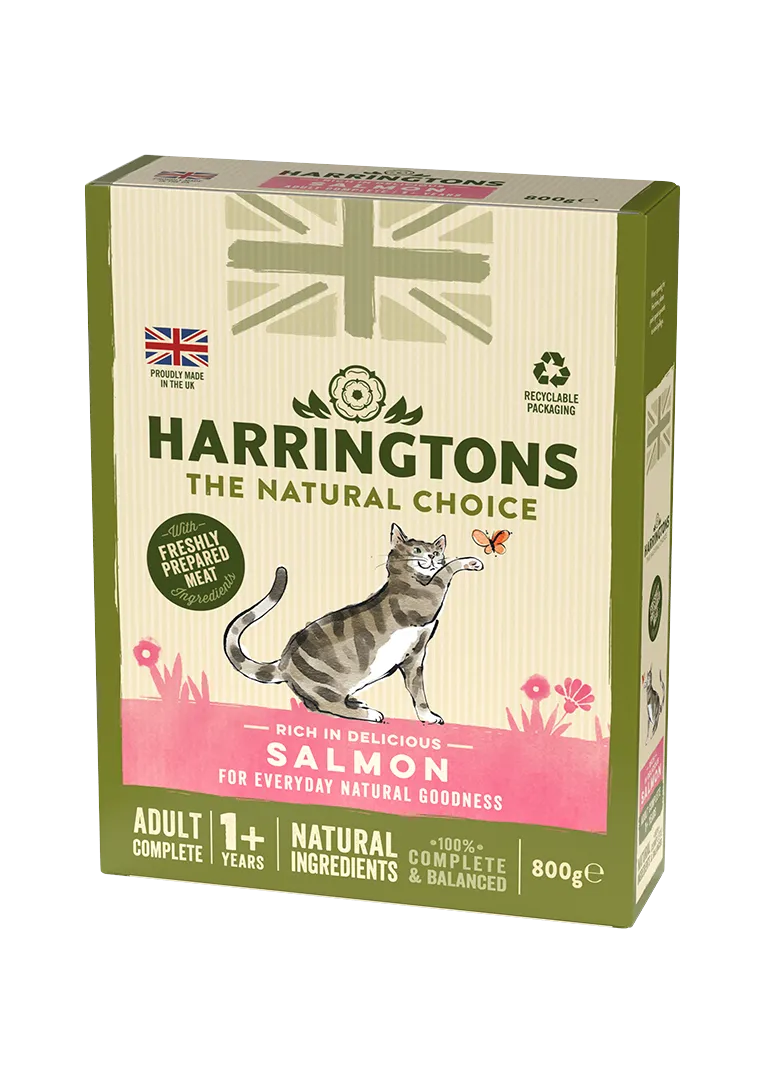 Complete Adult Salmon Dry Cat Food 5 x 800g