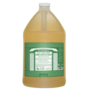 Dr. Bronner's Pure Castile Liquid Soap-Almond 1 Gallon Liquid