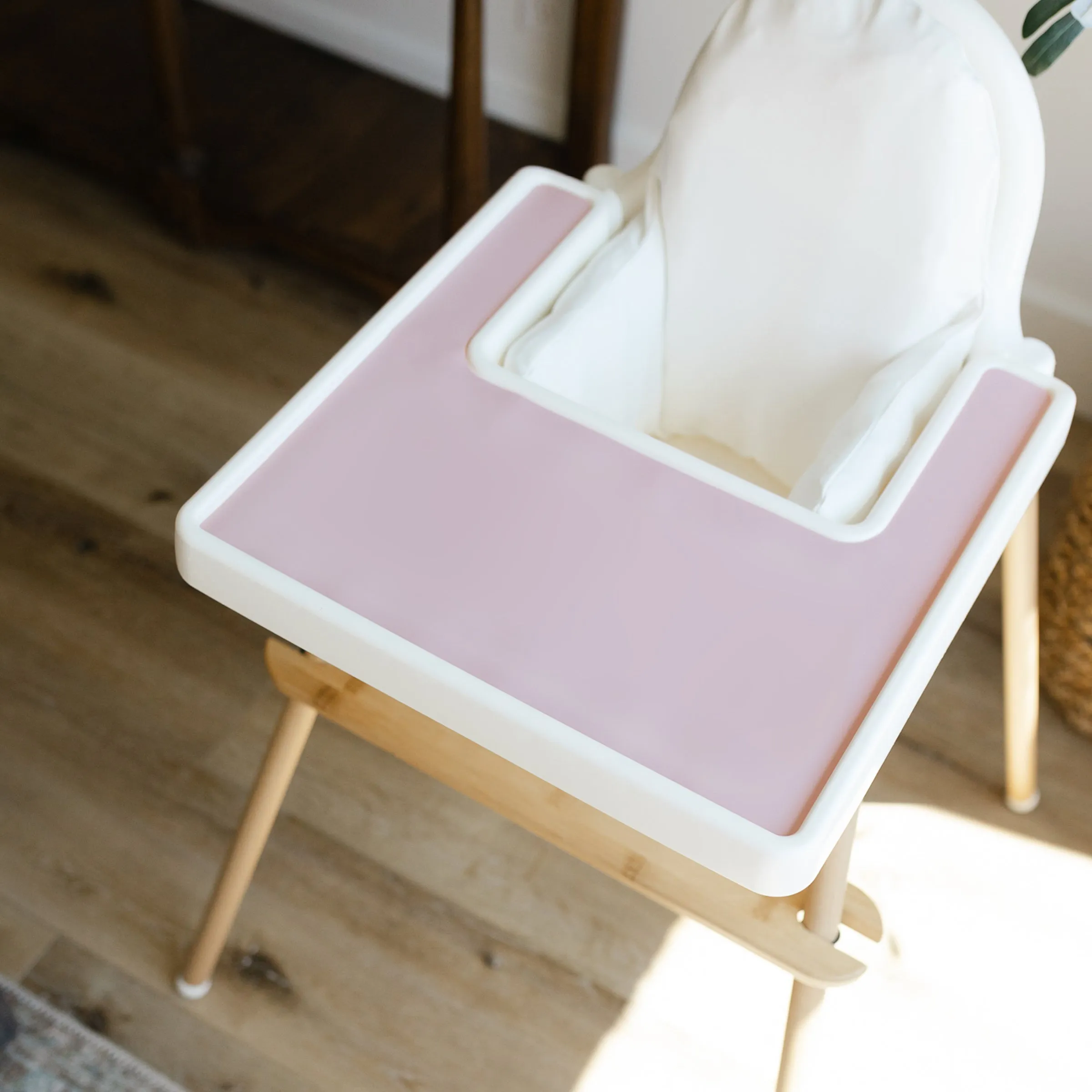 Dusty Rose IKEA Highchair Placemat