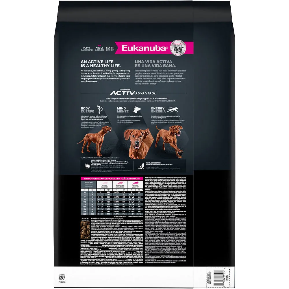 Eukanuba Adult Large Breed Chicken Formula Dry Dog Food