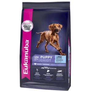 Eukanuba Large Breed Puppy Dry Dog Food, 30lb