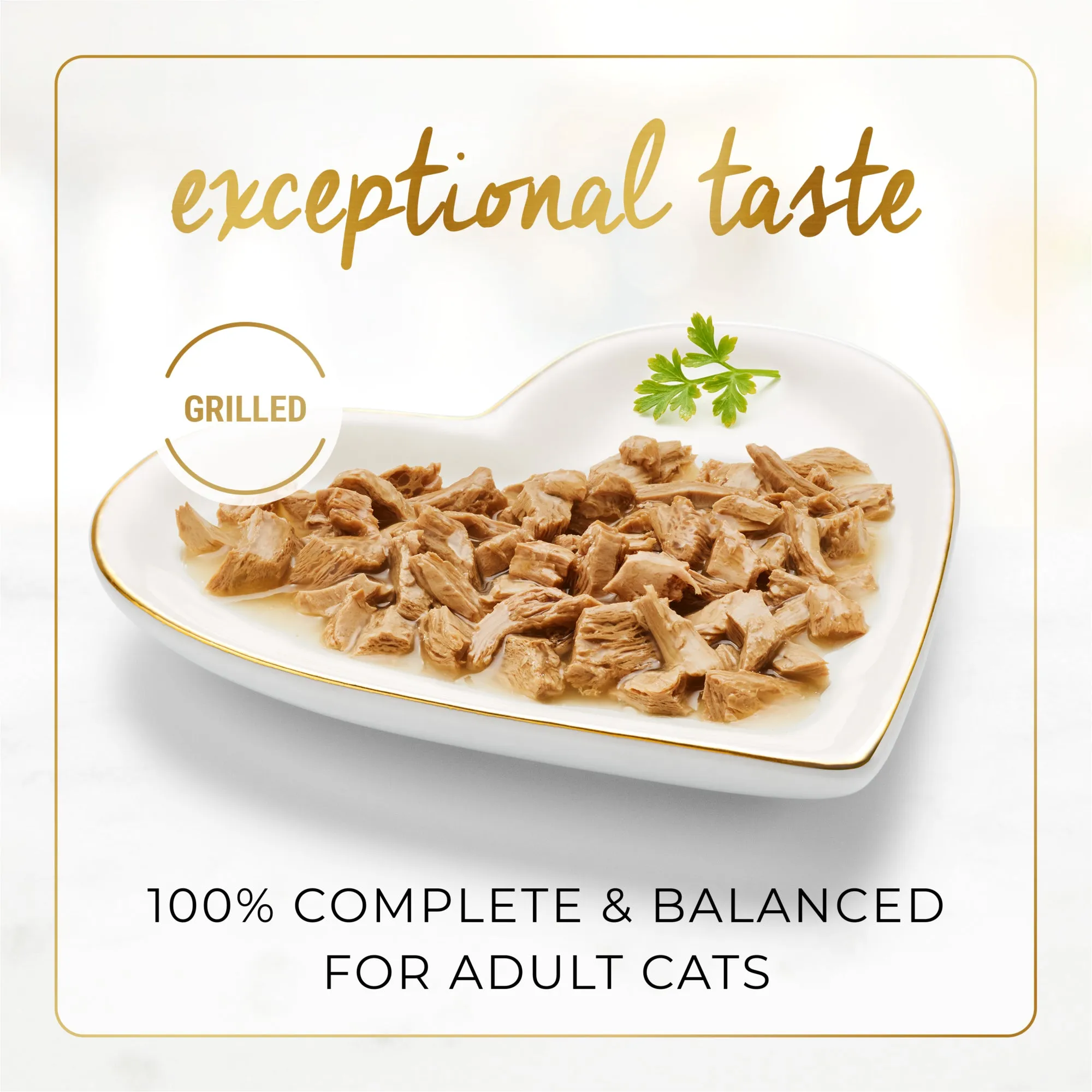 Fancy Feast Grilled Chicken & Beef Feast in Gravy Wet Cat Food 85g x 24