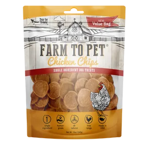 Farm To Pet Chicken Chips Dog Treats