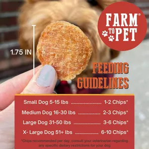 Farm To Pet Chicken Chips Dog Treats