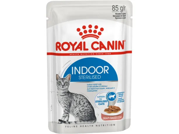 Feline Health Nutrition Indoor (WET FOOD - Pouches) 12X85G