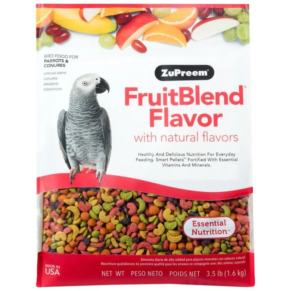 FRUITBLEND WITH NATURAL FRUIT FLAVORS MD/LG PARROT