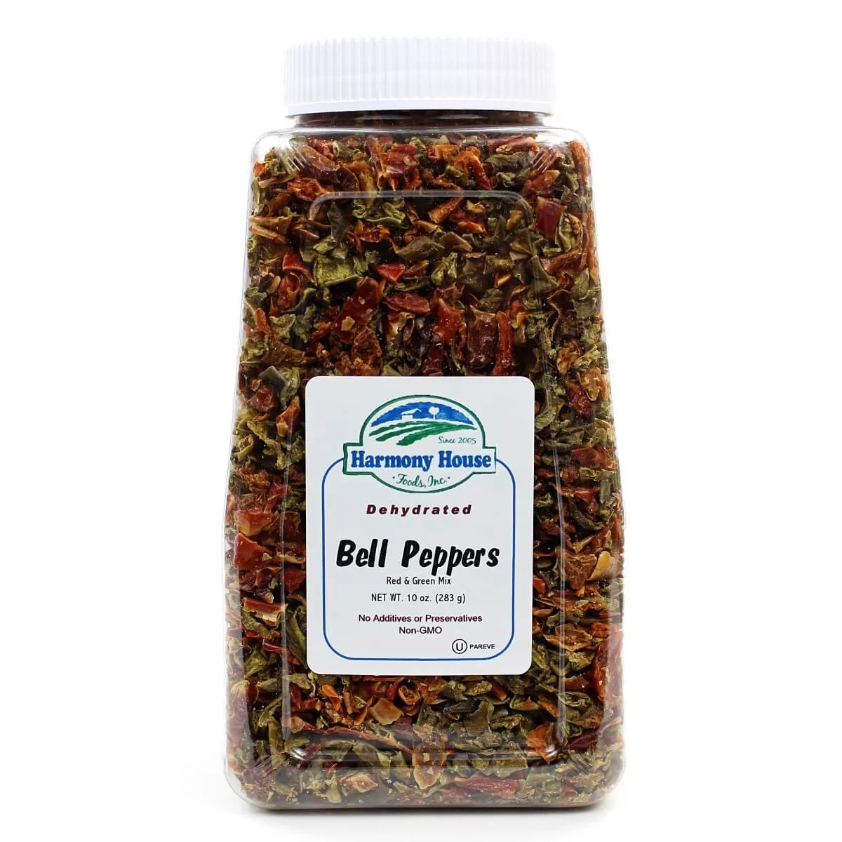 Harmony House Dried Peppers, Mixed (10 oz)