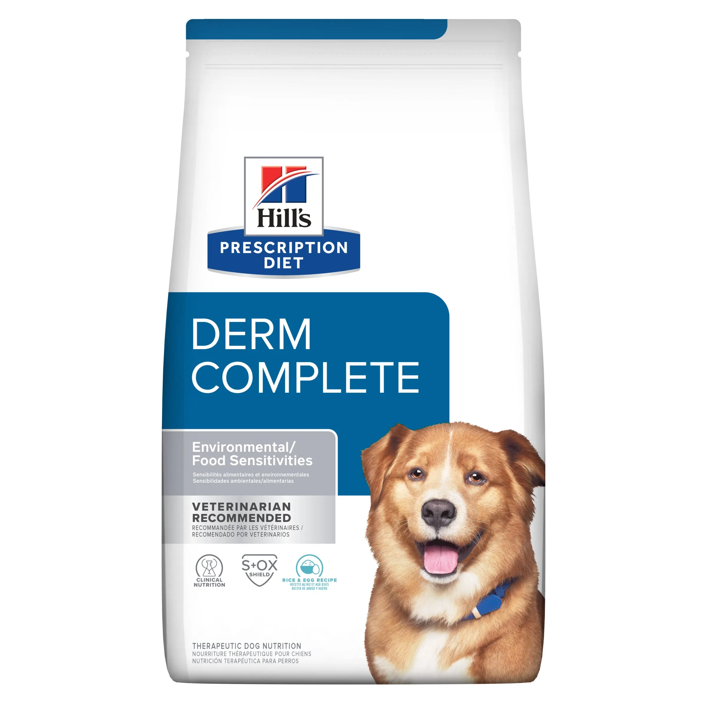 Hill's Prescription Diet Derm Complete Environmental/Food Sensitivities Dry Dog Food