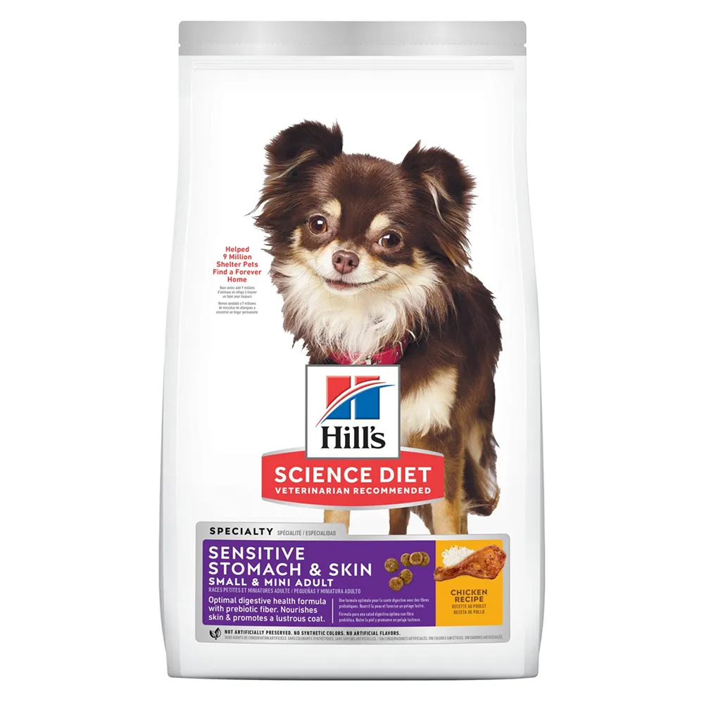 Hill's Science Diet Canine Adult Sensitive Stomach & Skin Small & Mini 4lb