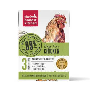 Honest Kitchen  Meal Booster 99% Chicken 5.5oz