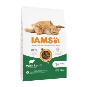 Iams Advanced Nutrition Cat Adult Lamb - Dry Cat Food - 10 Kg