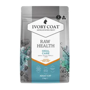 Ivory Coat Raw Health Oral Care Adult Dry Cat Food