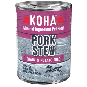 Koha Minimal Ingredient Pork Stew for Dogs