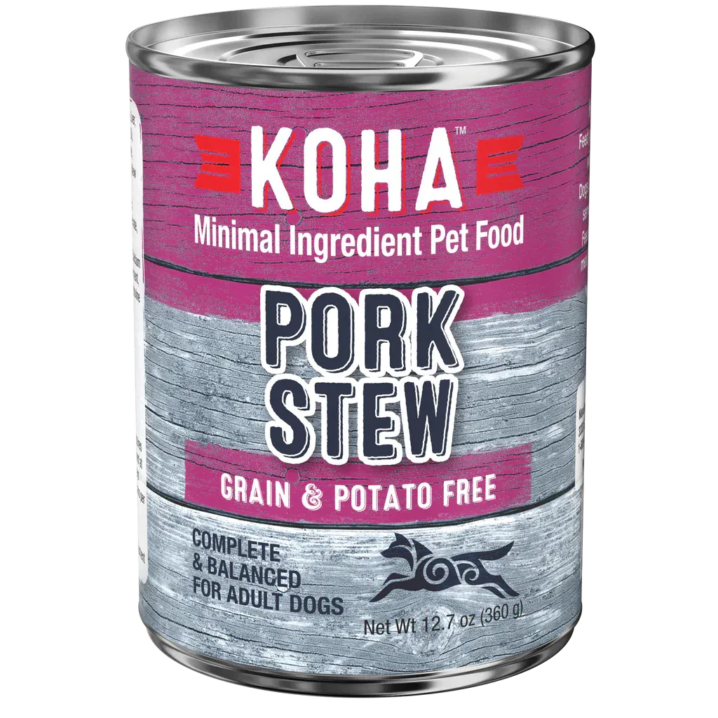 Koha Minimal Ingredient Pork Stew for Dogs