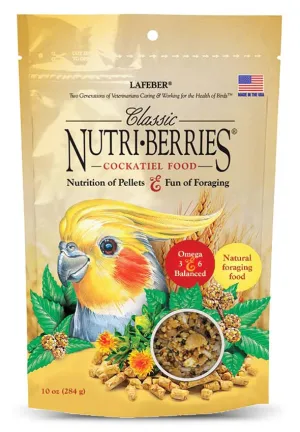 Lafeber Classic Cockatiel Nutri-Berries, 10 oz bag