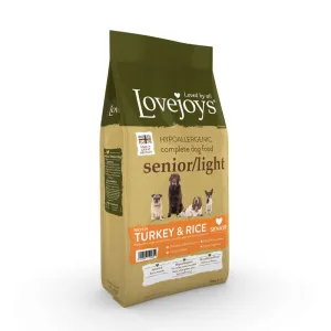 Lovejoys Turkey Hypoallergenic Complete Senior/Light Dog Food