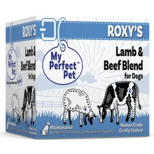 My Perfect Pet Roxy's Lamb & Beef Grain Free Blend Gently Cooked Dog Food 3.5 lbs