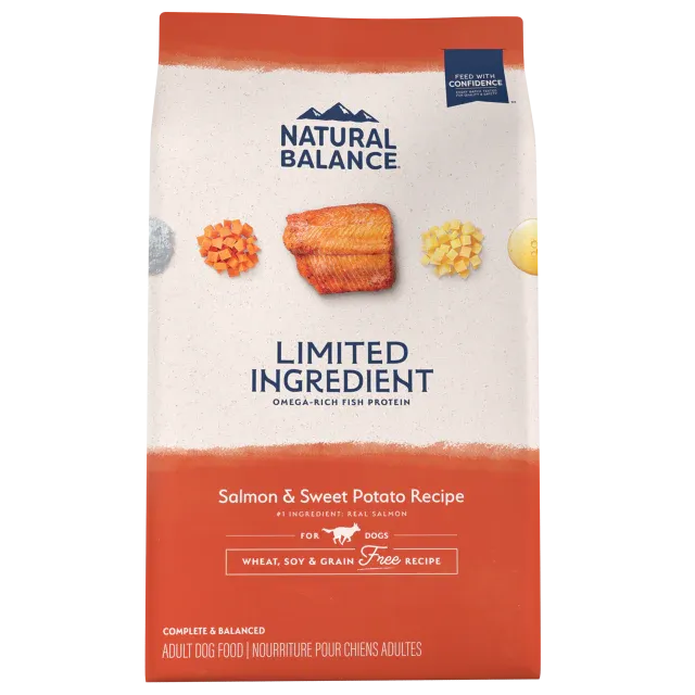 Natural Balance Limited Ingredient Diet Grain Free Salmon & Sweet Potato Recipe Dry Dog Food