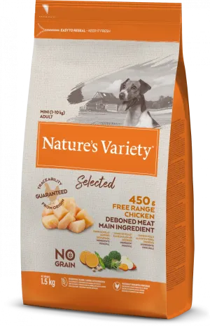 Natures Variety Selected Dry Mini Adult Dog Chicken 1.5kg