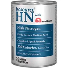 Nestle Healthcare Nutrition Isosource High-Nitrogen Complete Unflavored Liquid Food 250mL Can