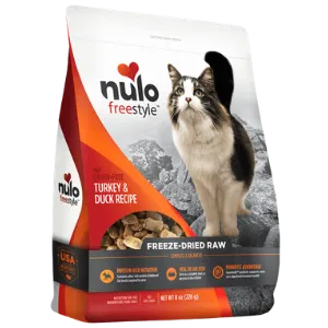 Nulo Freestyle Grain-Free Turkey & Duck Freeze-dried Cat Food