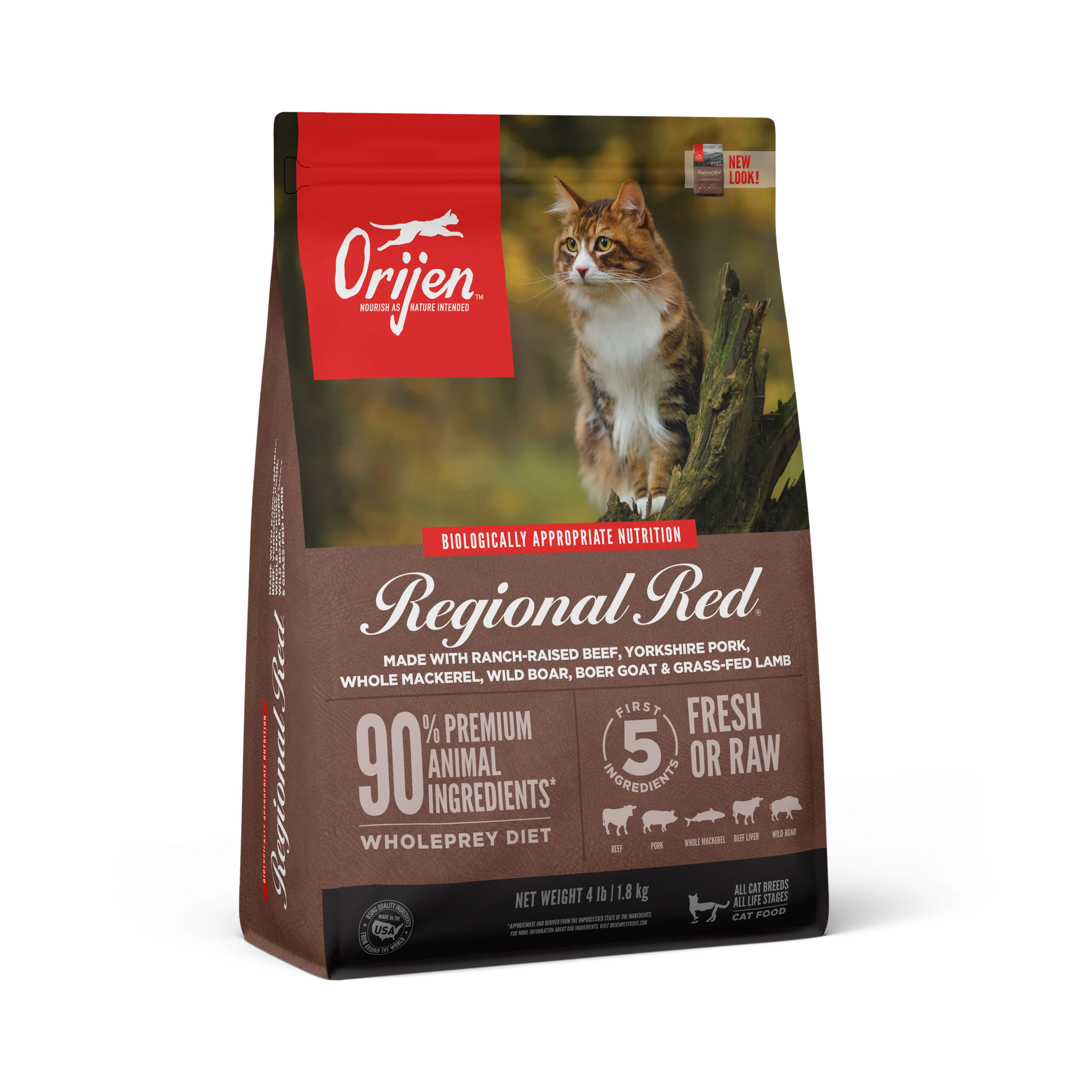 Orijen Regional Red Grain Free Cat Food