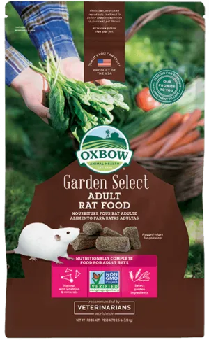 Oxbow Garden Select Adult Rat Food 2.5lb